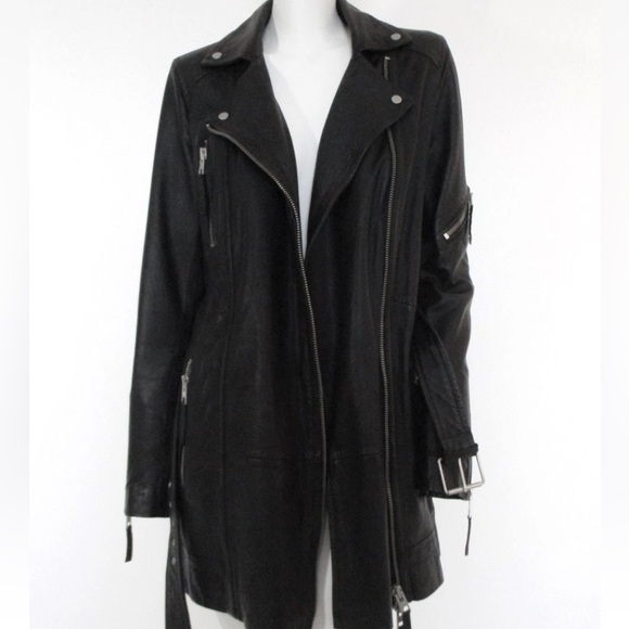 ALL SAINTS Asker Biker Jacket US size 2